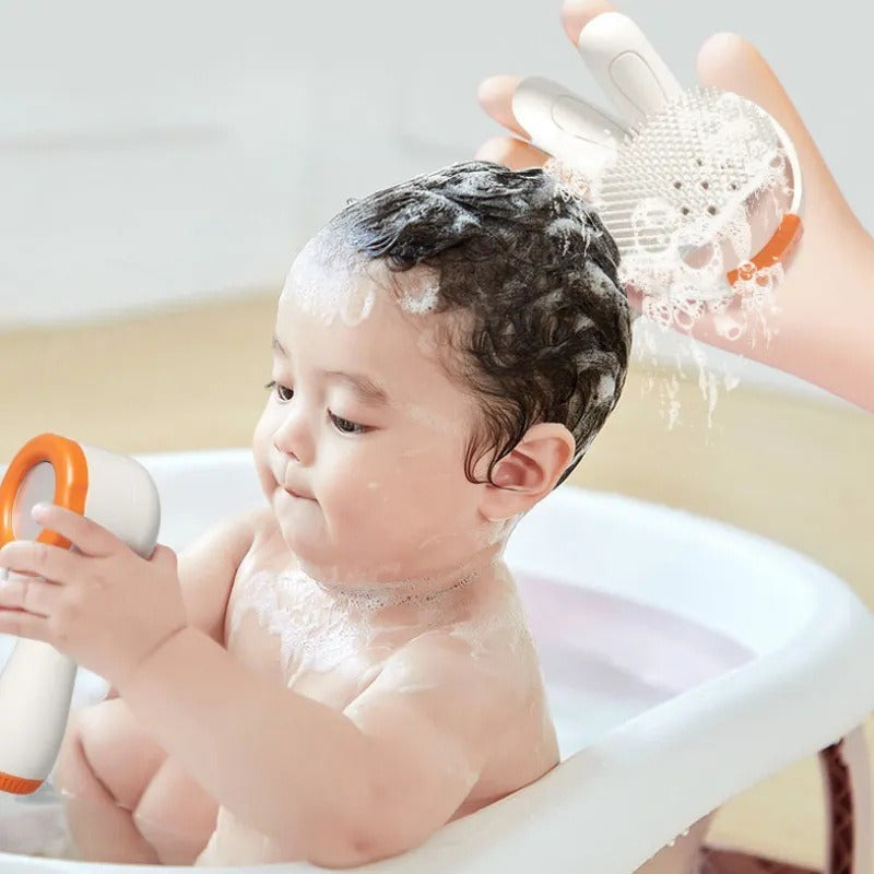 Submarino Regadera De Baño Para Bebe Juguete Ducha Tina Naranjo