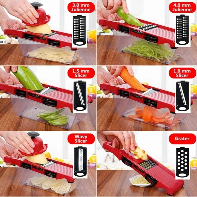 Mandolina Cortadora de Verduras 10 en 1 Altmann