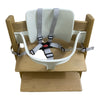 Baby Set Asiento + Arnes Compatible Silla Tripp Trapp Madera