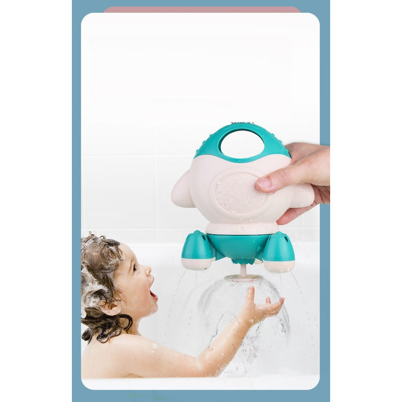 Bombita De Agua Rocket Toys Para Bebe Tina Baño Importada