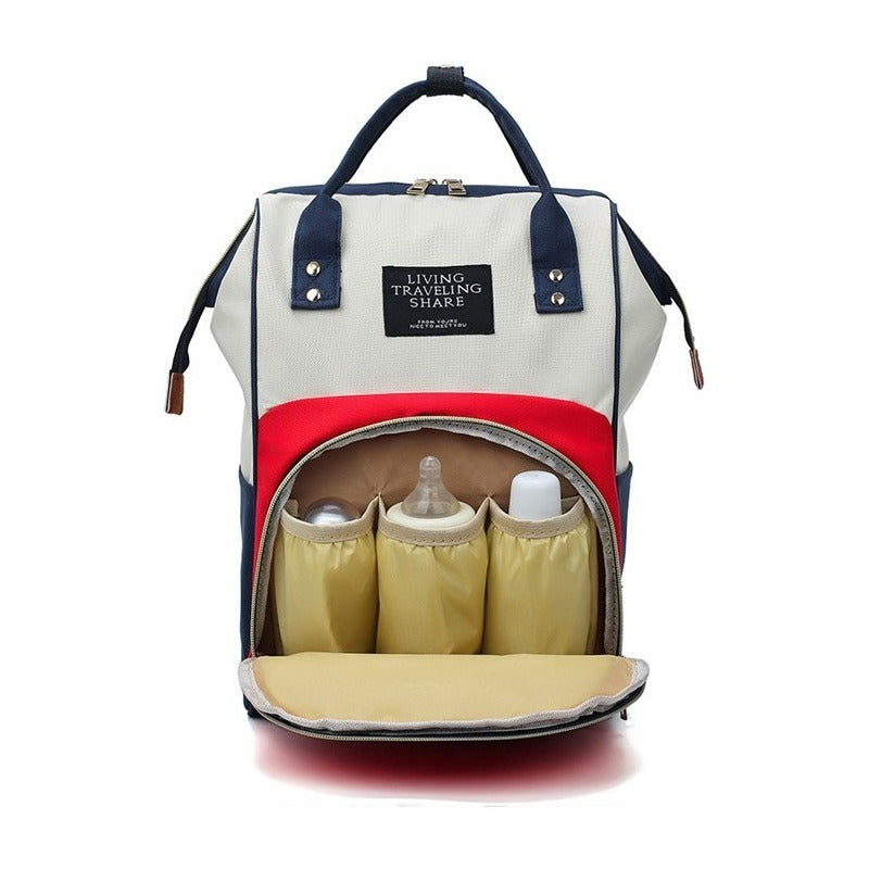 Mochila Pañalera Bebé Mamá Bolso Maternal Importada