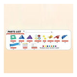 Juego De Construccion Bloques Magnetico 83pcs Importado  83 83pcs