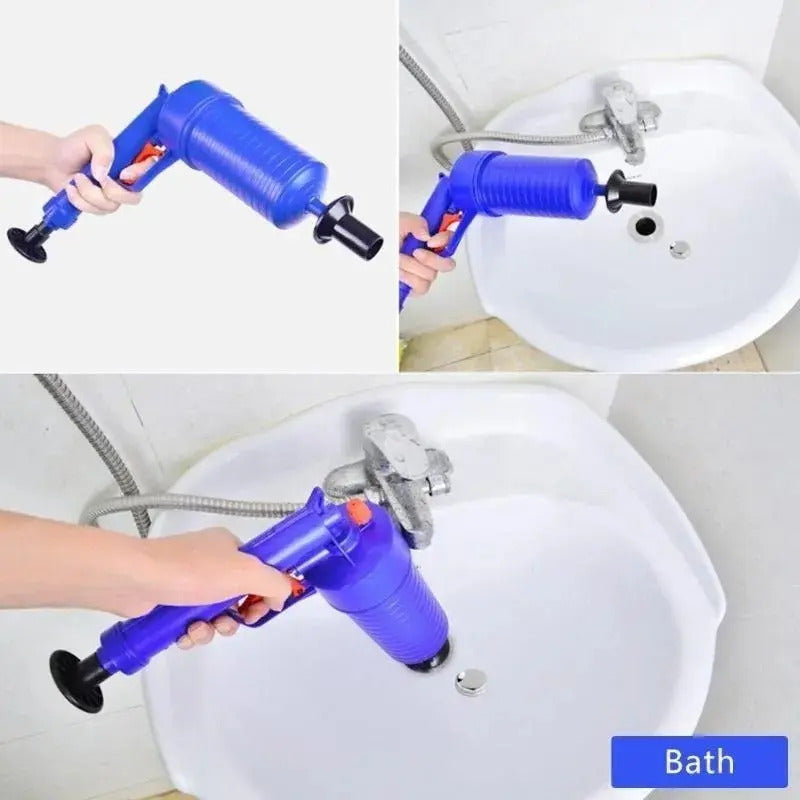 Sopapo Con Presión Destapador De Wc Lavaplatos Importado