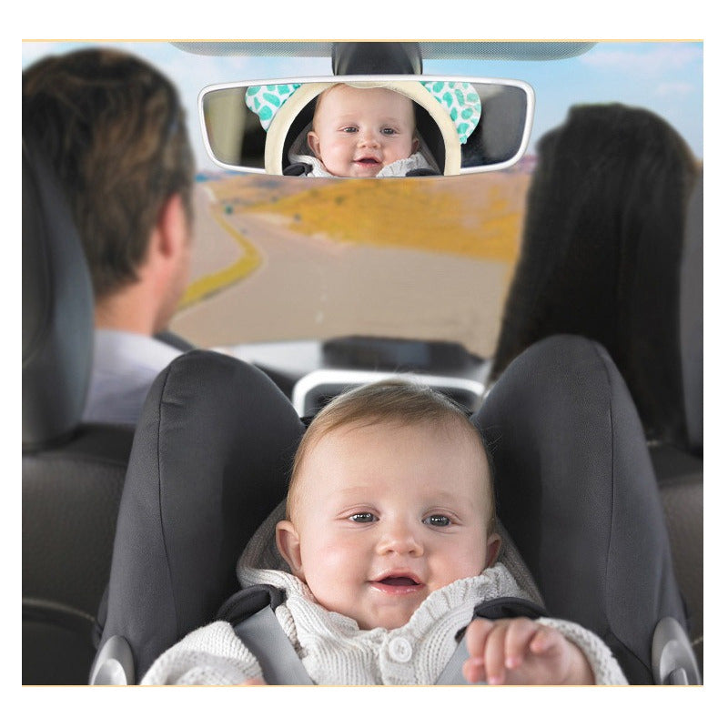 Espejo Xl Retrovisor Ajustable De Bebe De Elefante Para Auto Espejo De Elefante