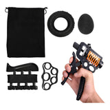 Ejercitador De Manos 5 Pzs Hand Grip Profesional 5 - 165 Kg
