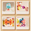 Jueguete Sensorial Montessori 8 En 1 Importado