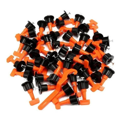 Kit Nivelador Cerámicas Reutilizables 50 Pcs Importado