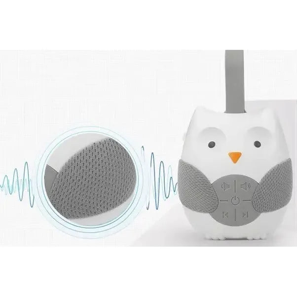 Buho Ruido Blanco Bebe Maquina Dormir Sonidos Niños Importad Blanco