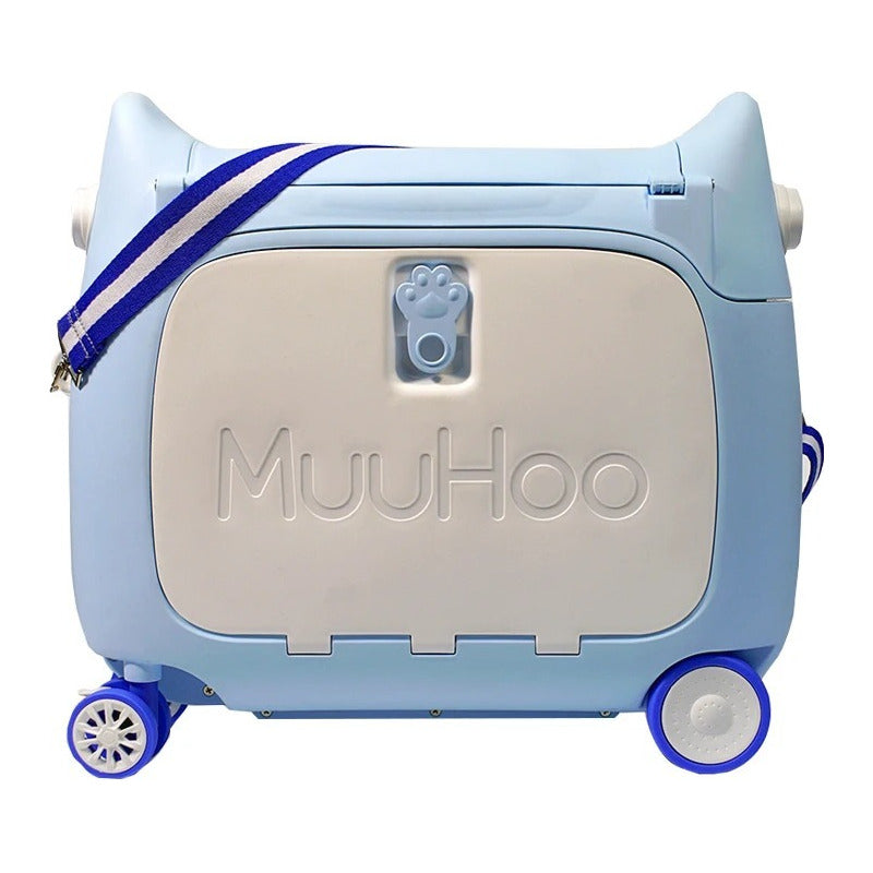 Maleta Cama Avion Auto Infantil Reforzada Muuhoo 3 Colores