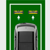 Tope De Estacionamiento 60x15x10 Cm Negro Amarillo Parking