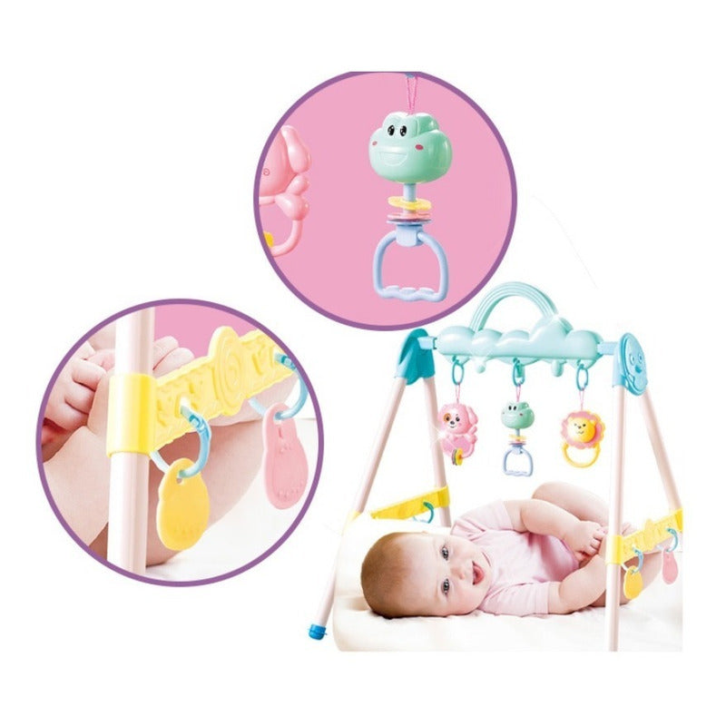 Gimnasio De Pie Interactivo Para Bebe Clásico Importado