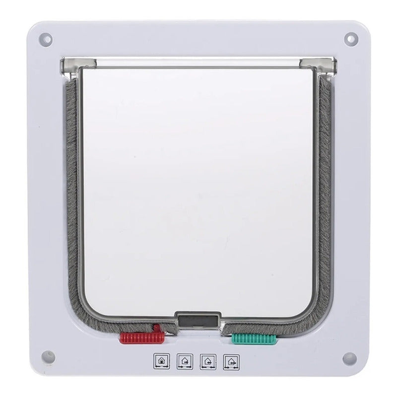 Puerta Exterior Para Perro Gato Mascota Talla Xl Importada