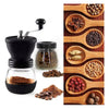 Molinillo De Café Moledor Manual De Granos + Recipiente