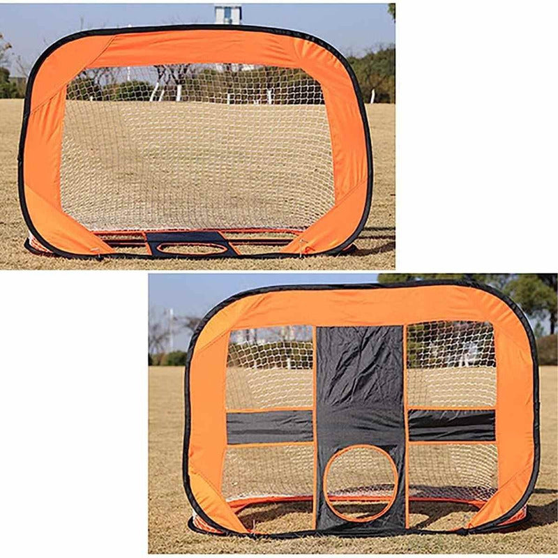 Red Para Arco De Futbol - 80cm X 115cm X 80cm Color Naranja Naranja