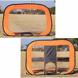 Red Para Arco De Futbol - 80cm X 115cm X 80cm Color Naranja Naranja