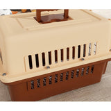 Jaula Transportadora Perro Gato Mediana 48x32x30cms Colores