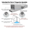 Cierra Puertas Automático 45-65kg Tiene Una Función Ignífuga