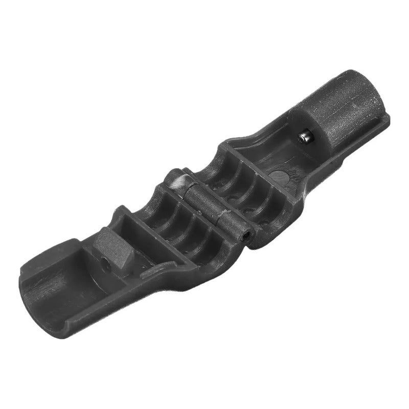 Pack 100 Seguros Candados Magneticos Gancheras 6mm + 1 Llave Seguro Negro Y 1 Llave