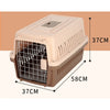 Jaula Transportadora Perro Gato Grande 58x37x32cm Colores