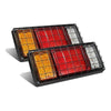 Kit 2 Unid. Focos Led Traseros 24v Camion Carro Remolque Etc