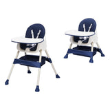 Silla Ecocuero De Comer 2 En 1 Portatil Importada Multiuso