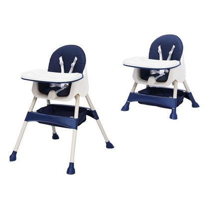 Silla Ecocuero De Comer 2 En 1 Portatil Importada Multiuso