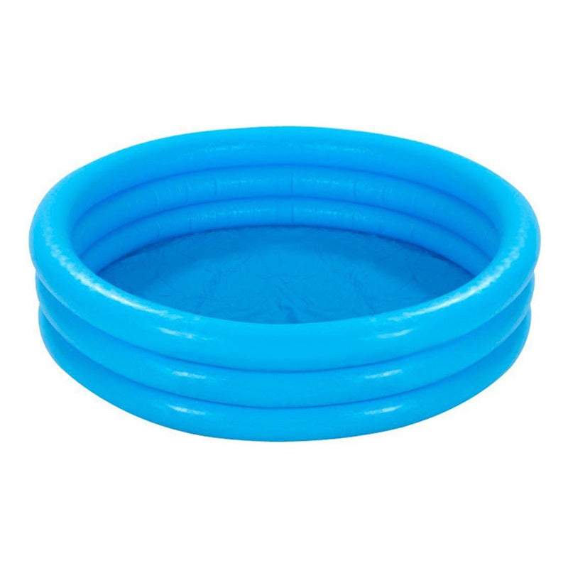 Piscina Inflable Plástico Bebe 3 Anillos 80 X 35 Cms Verano