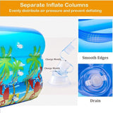 Piscina Inflable para Bebé 180x130x53cm Altmann