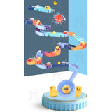 Pista De Agua Con Patitos De 48pcs Para Tina Baño Bañera