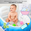 Tina Baño Bebe Inflable Portatil Bañera Plegable C/inflador