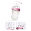 Mamadera Silicona 150cc Tipo Como Tomo Importada Bpa Free