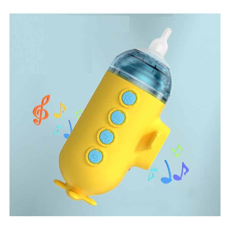 Aspirador Nasal Saca Mocos De Bebe Submarino Con 3 Boquillas Submarino Amarillo