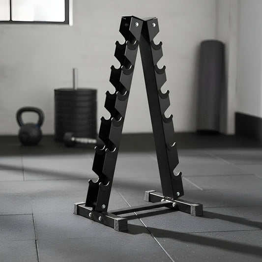 Rack Mancuernas Estanteria De Fierro 6 Pares Importado