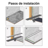 10×50cm Rejilla De Cubierta Anti-olor Ducha Anti-obstrucción