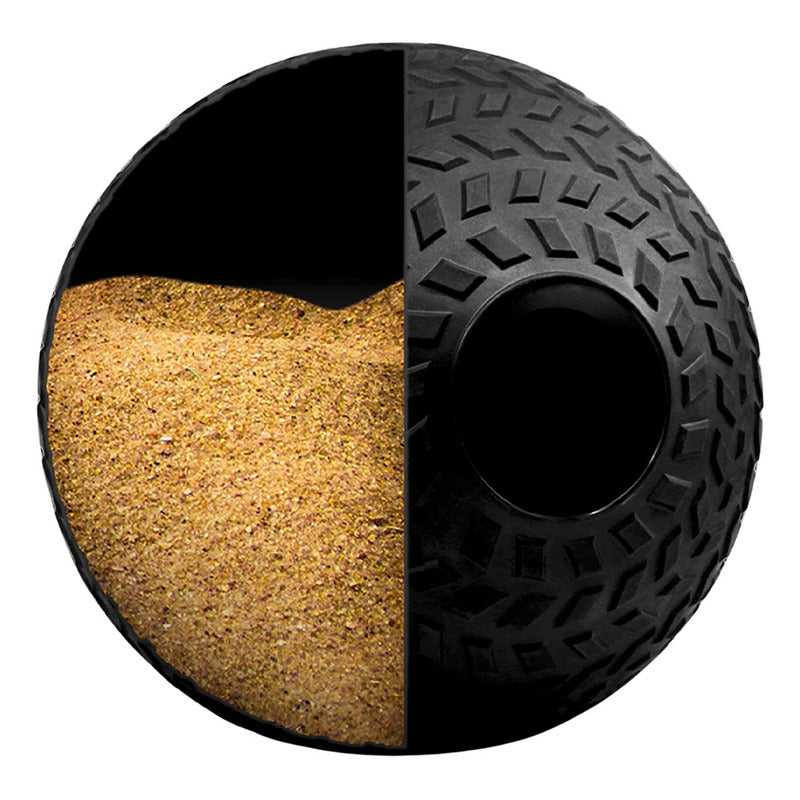 Slam Ball Balón Medicinal 2 kg para Entrenamiento Muscular - Negro