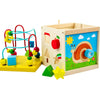 Cubo Didáctico Montessori Juguete De Madera Bebe Infantil