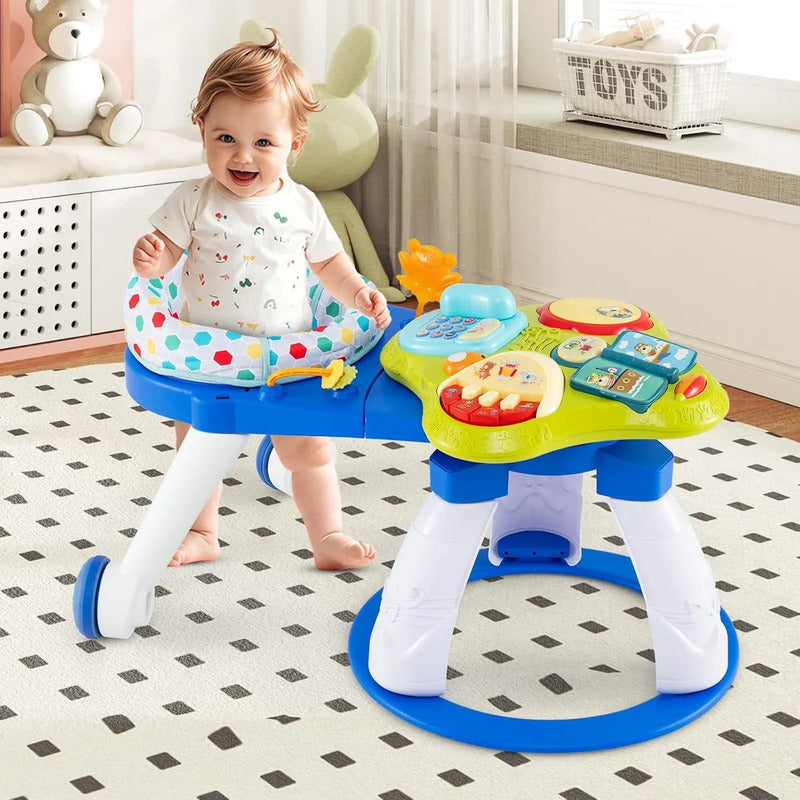 Centro De Actividad Para Bebés 3 En 1 Baby Joy Azul Azul