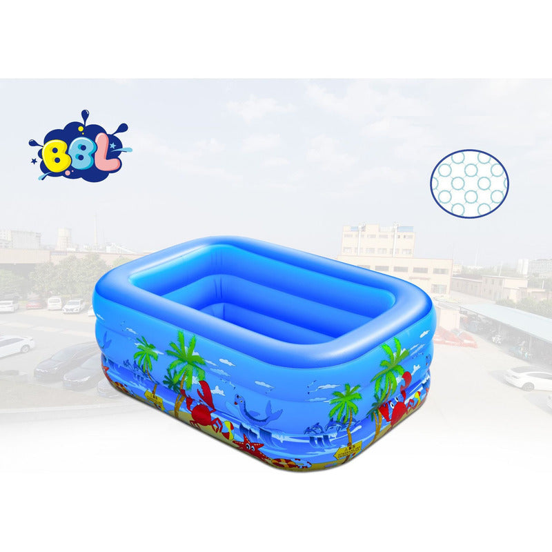 Piscina Inflable De Bebe 180 Cm X 130cm X 53cm Importada Diseños