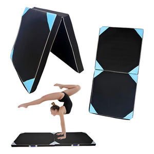 Colchoneta Deportiva Tela Lona Oxford 150x50x5cm /ejercicio Negro