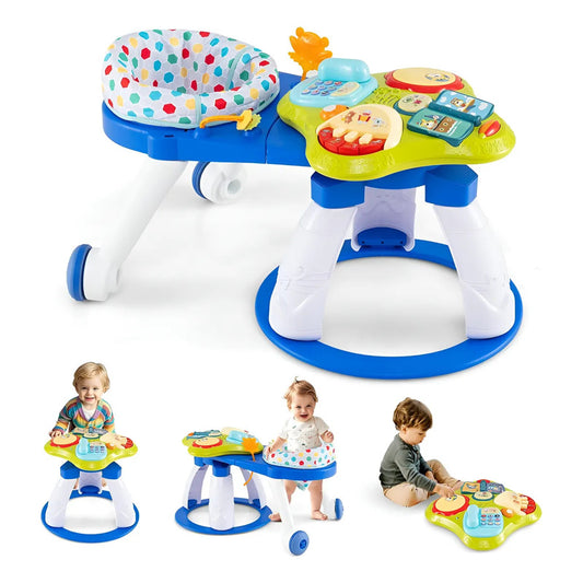 Centro De Actividad Para Bebés 3 En 1 Baby Joy Azul Azul