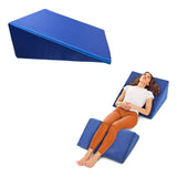 Almohada Terapéutica Cuña Rehabilitación 50x50x20 Color Azul Azul