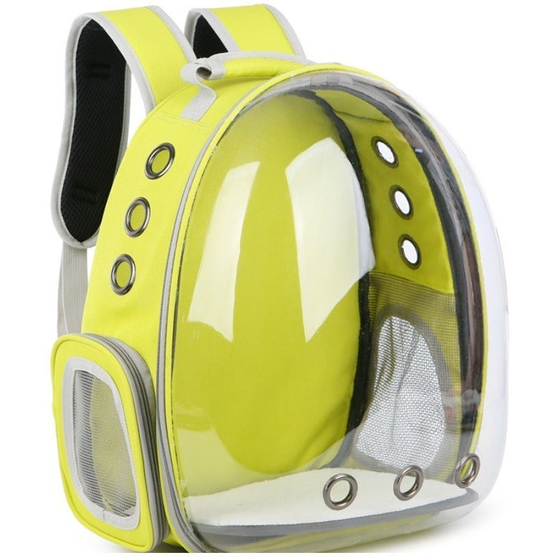 Mochila Transportadora Transparente para Mascotas Altmann