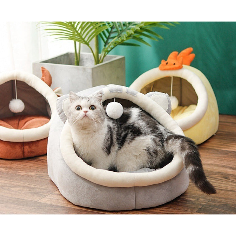 Casa Cama Iglú para Mascotas Diseño Orejitas Altmann