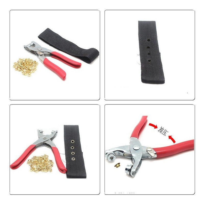 Pinza Remachadora Para Broches Metalicos Broches Importado