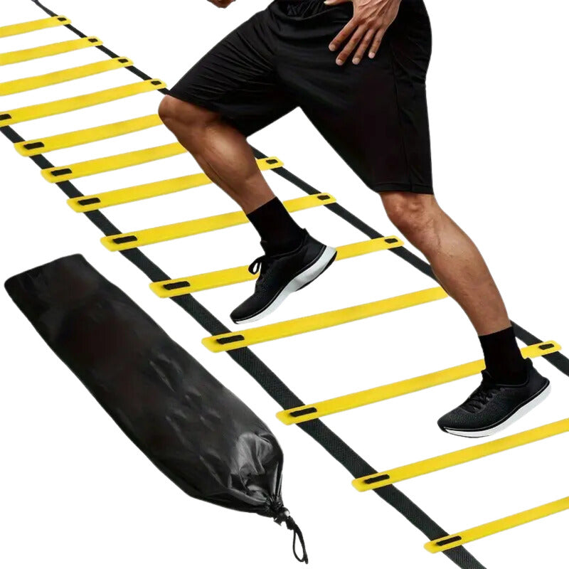 Escalera De Coordinación 12 Peldaños Deportes Agilidad 6m.
