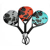 Pala Padel 38mm Carbon Hibrido + Bolso 2 Diseños Importada