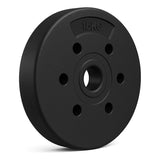 Disco Pvc 15 Kg Preolimpico  Crossfit Negro