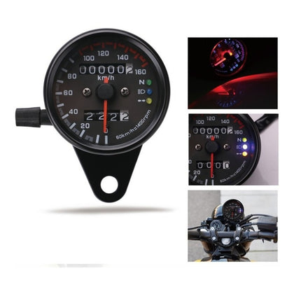 Velocímetro Para Moto Con Cuenta Kms Importado Universal