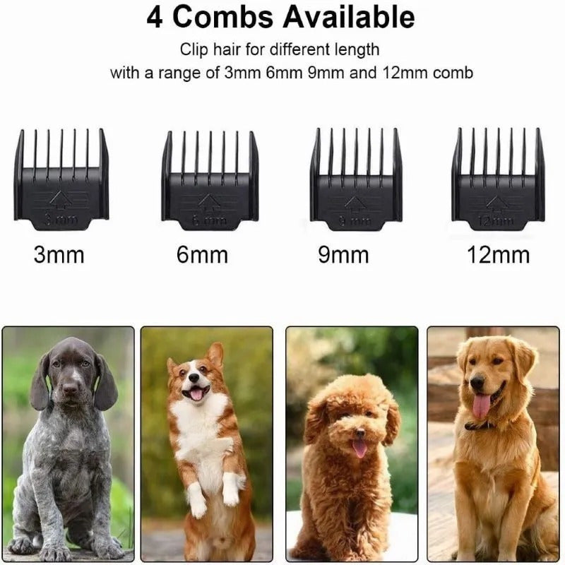 Máquina De Cortapelos Para Perros Y Mascotas Importada Beige