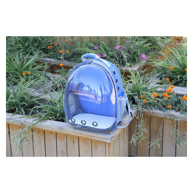 Mochila Transportadora Transparente para Mascotas Altmann